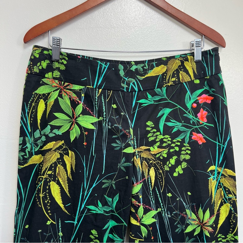 Randy Kemper Herbaceous Print Matching Casual Blazer and Cropped Pants Set - Picture 12 of 13